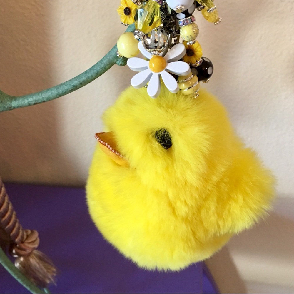 Rex Rabbit Chick Pom Pom & a Cascade of Dangles!
